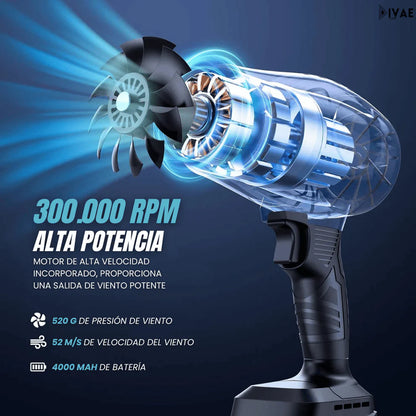 AirBlaster Pro™ con 2 Baterías y Maletín de REGALO